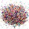 Crushed Glass Metallic Chips – Irregular Chunky Glitter, Multicolor 2-4mm, 100g – Nail Art, Resin, Epoxy, DIY Crafts, Vase Filler & Jewelry Making (Multicolor)